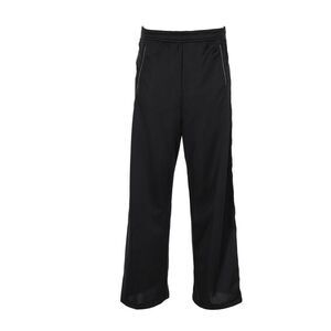 KAPITAL Velvet-Trimmed Track Pants in Black Polyester